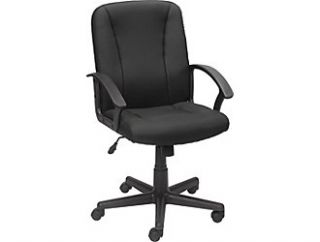 Staples® Lockridge™ Fabric Managers Chair , Black