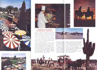 The Wigwam Inn Country Club Resort Brochure 1950S