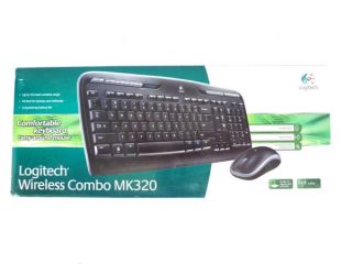 Logitech Wireless Keyboard Mouse Combo MK320 New