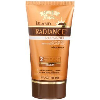 Tropic Island Radiance Self Tanner, Medium, 5 Ounce Tubes (Pack of 2