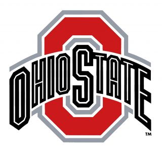 Ohio State University Buckeyes Lanyard Keychain Badge Holder NCAA OSU
