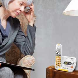 Uniden® D3097 Loud Clear™ Cordless Phone with Answering System and