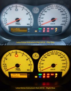 Lotus Elise Speedometer Dial KM H Kilometers New