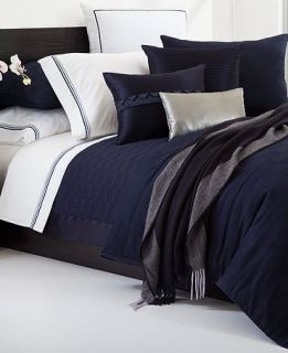 Hugo Boss Bedding, Windsor Navy 20 Square Decorative Pillow   Bedding
