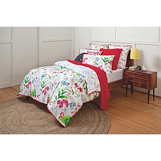 Sheridan Mishka bed linen in hibiscus   