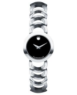 Movado Watch, Womens Swiss Rondiro Stainless Steel Bracelet 22mm