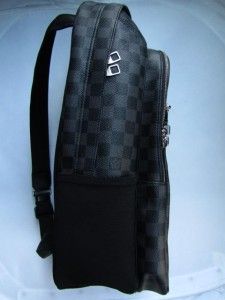 Auth Louis Vuitton Michael Damier Graphite Backpack