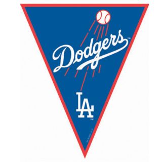 Los Angeles Dodgers Baseball Pennant Banner