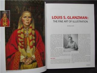 Illustration Art Magazine Louis s Glanzman Issue 19 Summer 2007 Ed