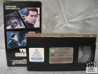 Guardian The VHS Martin Sheen Lou Gossett Jr 028485141629