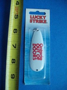 OUT OF DOORS MAGAZINE LUCKY STRIKE FISHING LURE MFG CANADA ADVERTISING