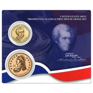 US Mint 2008 Presidential $1 Coin First Spouse Medal Set All 4 Sets