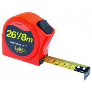 Lufkin HV1048CME Hi Viz Tape Measure 8M 26ft x 1