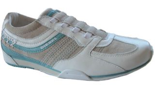New $90 Diesel Paraluis Womens Shoes White Gray