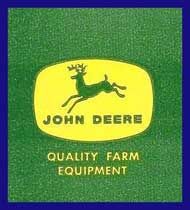 1950s John Deere Tractor Matchcover ft Lupton Co