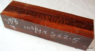 Snakewood 11x3x2 5 Woodturning Lumber for Pool Cues Peppermills Free