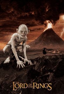 The Lord of The Rings Lenticular Poster Gollum