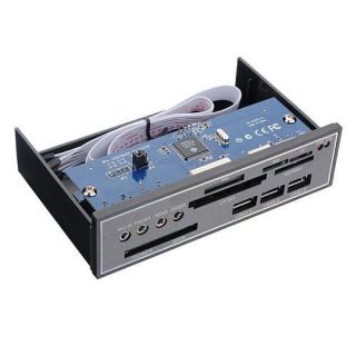 25 Internal Memory Card Reader SATA USB 3 0 Hub CF SD MS M2 TF Win7