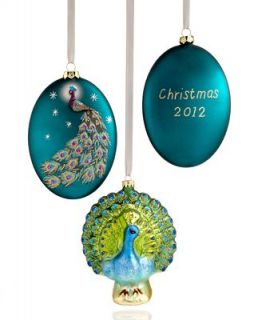 Holiday Lane Christmas Ornament, Peacock