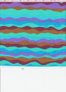 Brandon Mably for Rowan BM 04 Waves Teal and Purple by The Yard