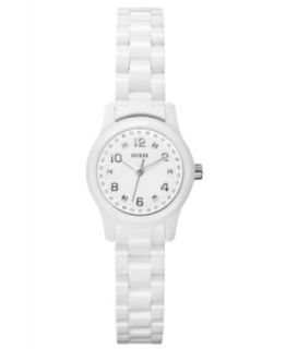 Anne Klein Watch, Womens White Plastic Bracelet 10 9179WTWT   All