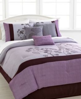 Polka Dot 12 Piece Comforter Set   Bed in a Bag   Bed & Bath