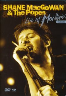 Shane MacGowan The Popes Live at Montreux 1995 New DVD
