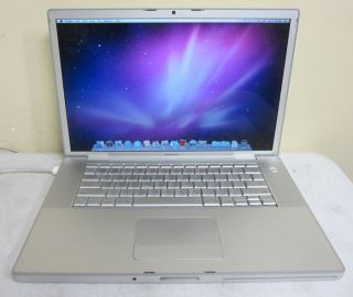 Apple MacBook Pro 15 4 MA895LL Core 2 Duo T7500 2 2GHz 2GB 160GB OS