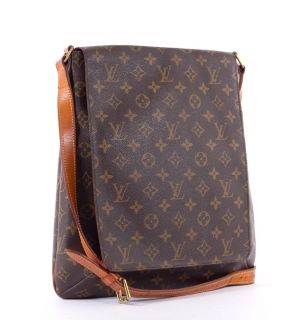 Louis Vuitton Monogram Canvas Musette Large Crossbody Bag