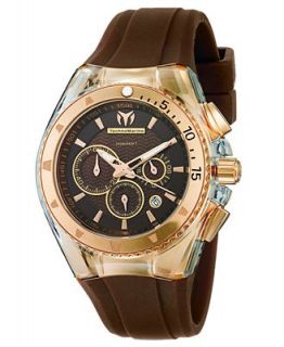 TechnoMarine Watch, Swiss Chronograph Cruise Original Star 40mm Brown