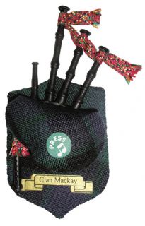 Great Gift Scotland Tartan Musical Clan Magnet Bagpipes Mackay