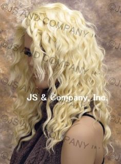 description this wig is made with human hair 50 % blended with new