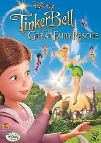 Tinker Bell and The Great Fairy Rescue Disney DVD DVDs Movies