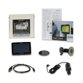 Magellan RoadMate 1440 Auto GPS   4.3 Touch Screen Display, Text To