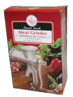 Smart Cook Deluxe Hand Crank Cast Iron Meat Grinder