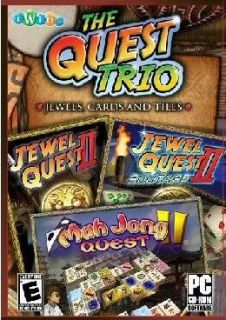 PC Jewel Quest 1 2 Solitaire Mahjong II XP Vista 22787611255