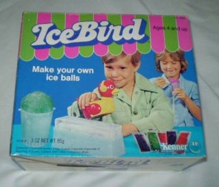 Vintage 1976 Kenner Ice Bird Snow Cone Maker in Box