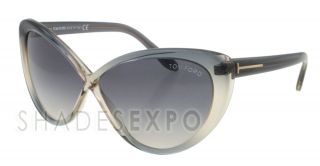 New Tom Ford Sunglasses TF 253 Gray 20B 63mm Madison
