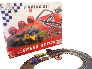 Carrera Racing Set Speed Action Formel 1 Rennbahn + 2 Fahrzeuge 143 6