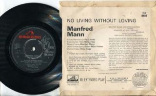 Manfred Mann No Living Without Loving 1965 EMI Great Britain 7