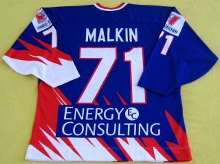 Authentic EVGENI MALKIN TOP QUALITY Jersey #71 A/Russia/NEW/FREE