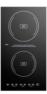 Dual Burner Built in Induction Cooktop w Free 7pc Cookware
