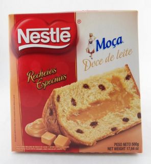 Nestle Panettone Moca Doce de Leite with Caramel Chocolate Chips 500 G