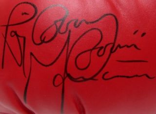 Ray Boom Boom Mancini Signed Everlast Boxing Glove JSA