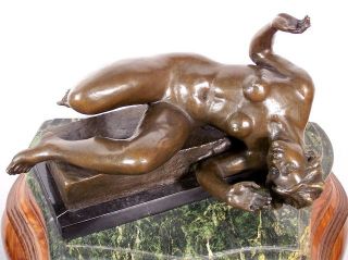 Heavy Modern Art Bronze The Flow by Aristide Maillol
