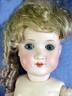 Mao Max Oscar Arnold Antique Doll 24 RARE German Child Doll