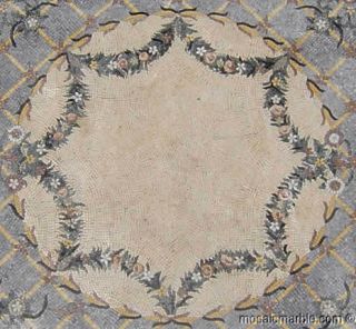 Huge Marble Mosaic Rug Floor Decor Awesome