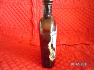 1906 R Co Park Brand Maple Rock Candy Syrup Bottle Bangor Maine