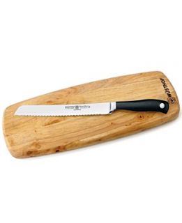 Wusthof Grand Prix II Cutting Board and Knife Set, 2 Piece Bread and