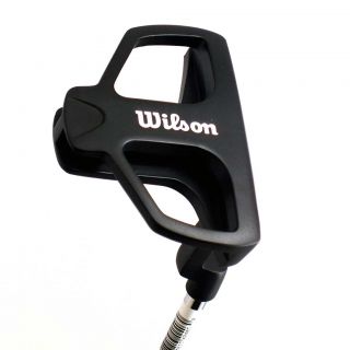 Wilson Harmonized Center Frame Mallet Putter, Right Handed Black Golf